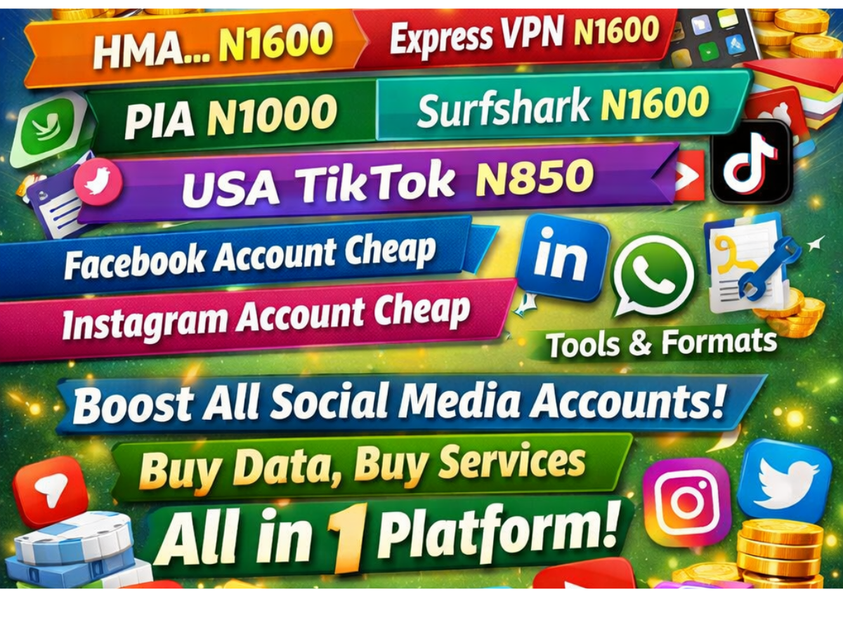 Bundle pricing — VPN, accounts, numbers